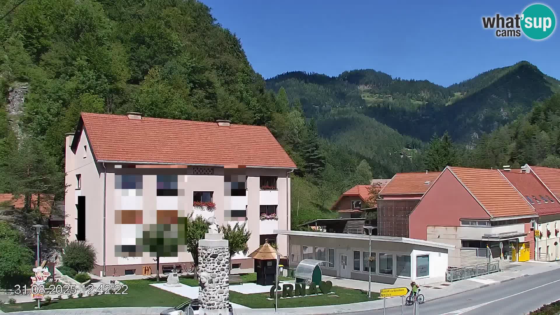 Črna na Koroškem Stadtzentrum | Koroška | Slowenien