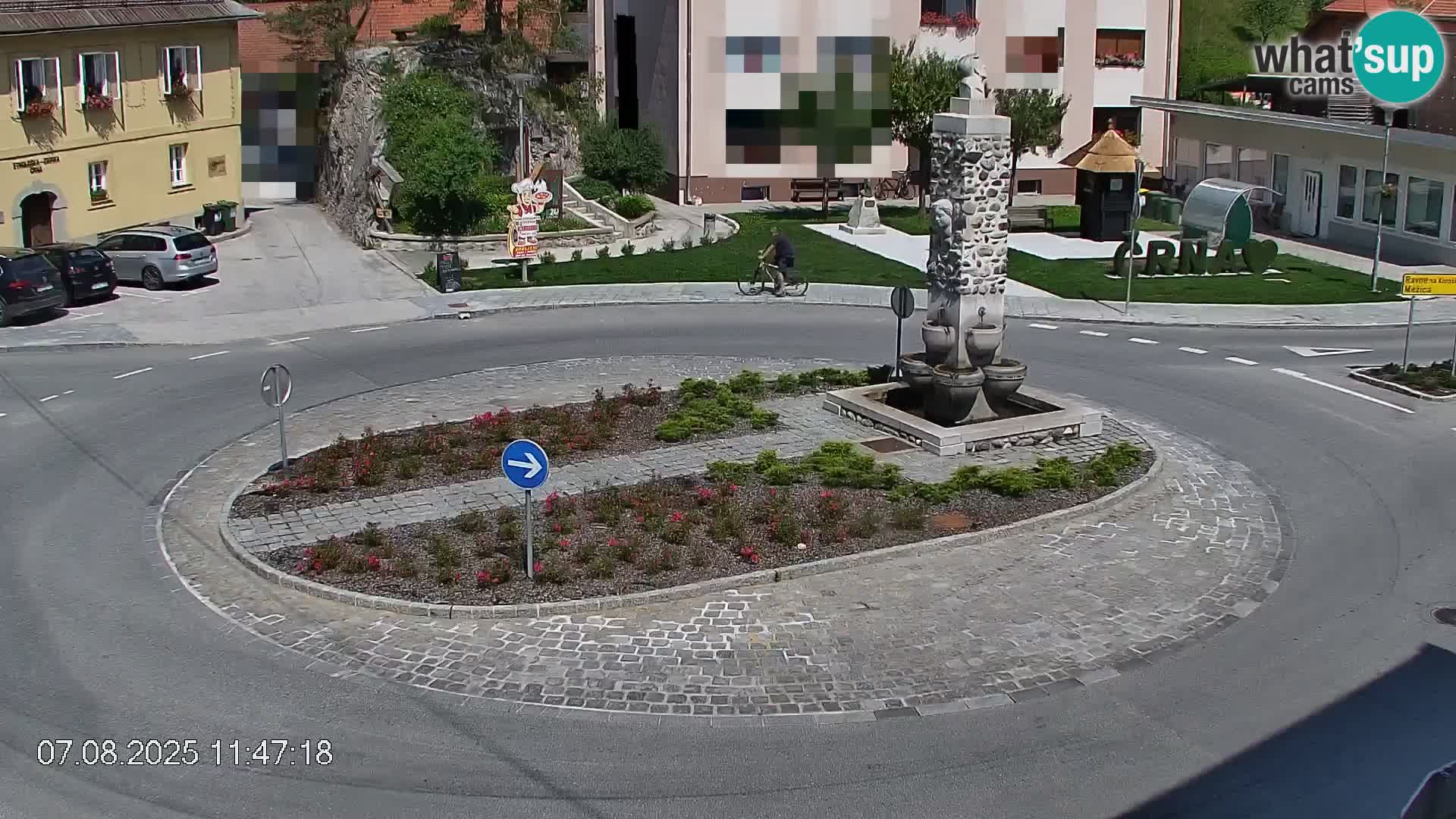 Črna na Koroškem Stadtzentrum | Koroška | Slowenien