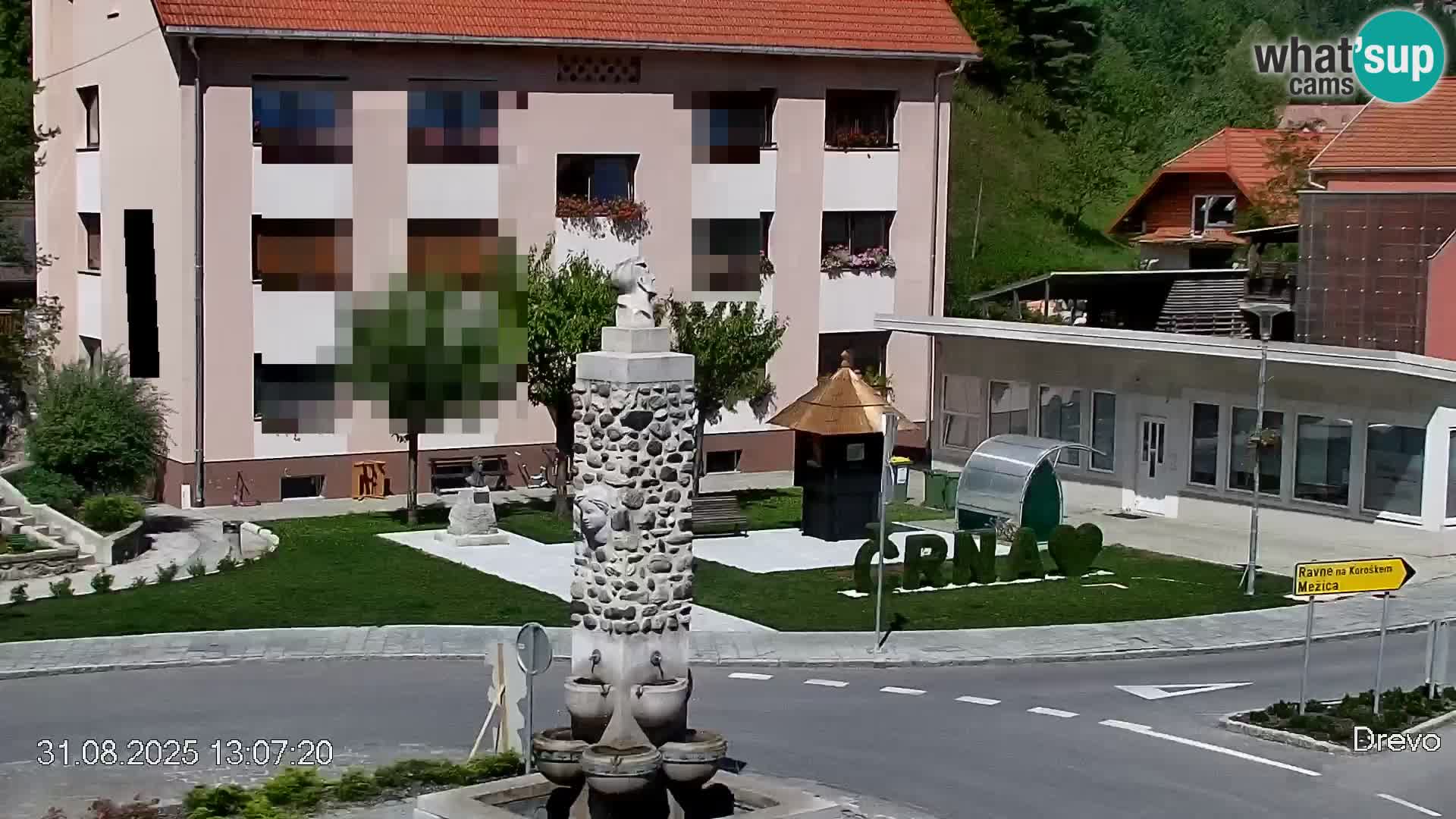 Črna na Koroškem Stadtzentrum | Koroška | Slowenien