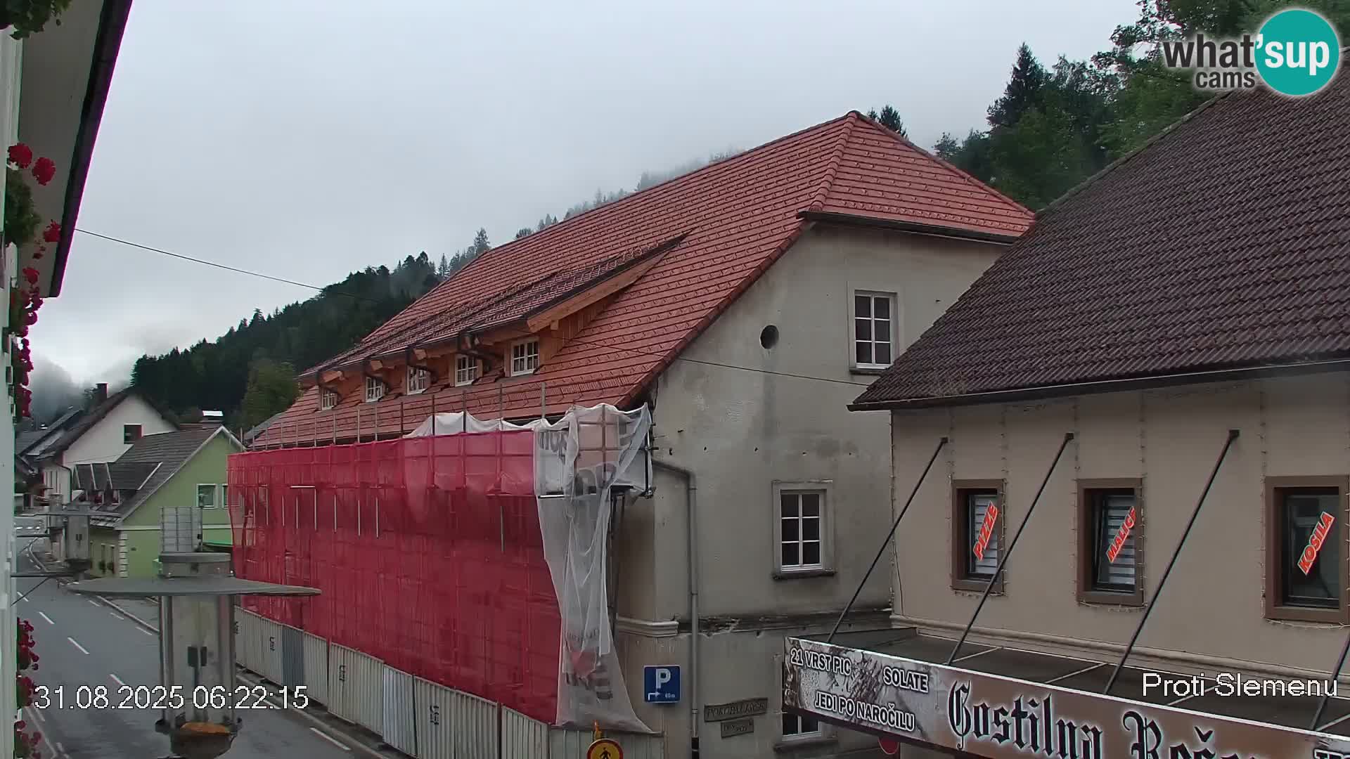 Črna na Koroškem Stadtzentrum | Koroška | Slowenien