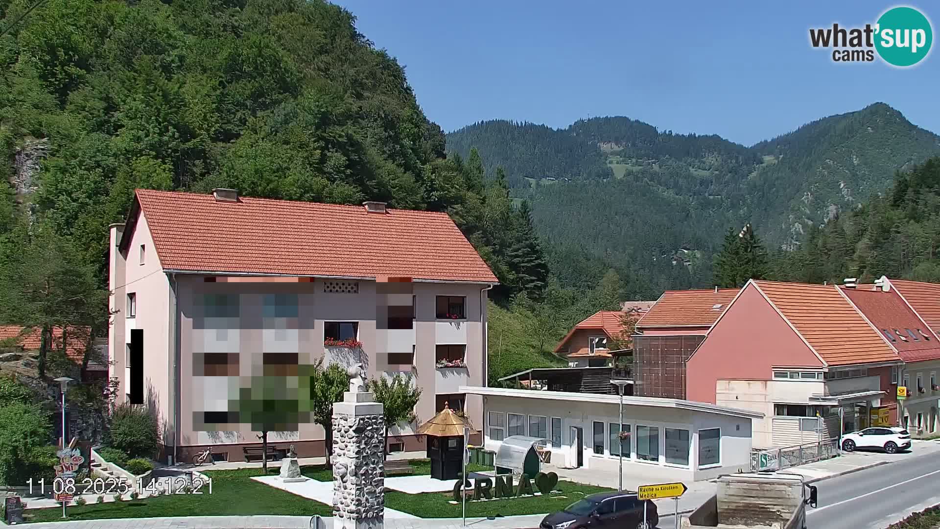Središte grada Črne na Koroškem | Koroška | Slovenija