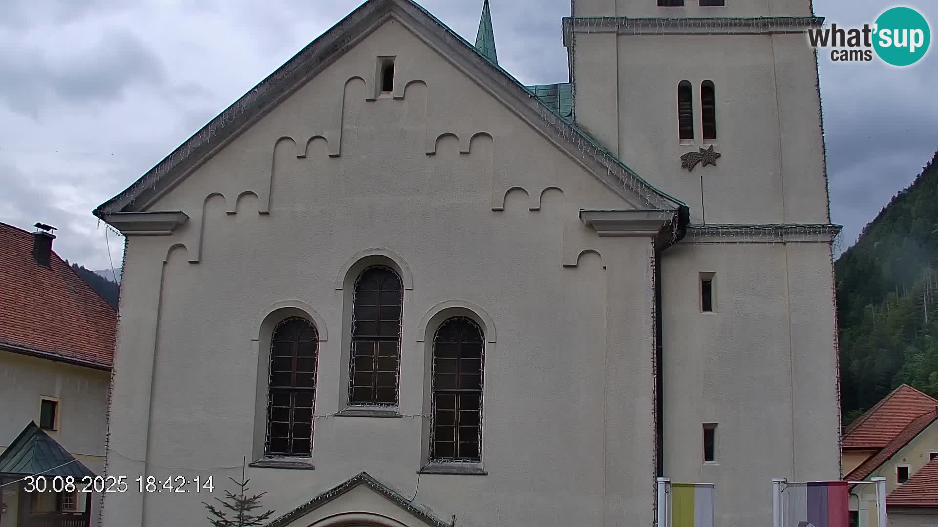 Črna na Koroškem Stadtzentrum | Koroška | Slowenien