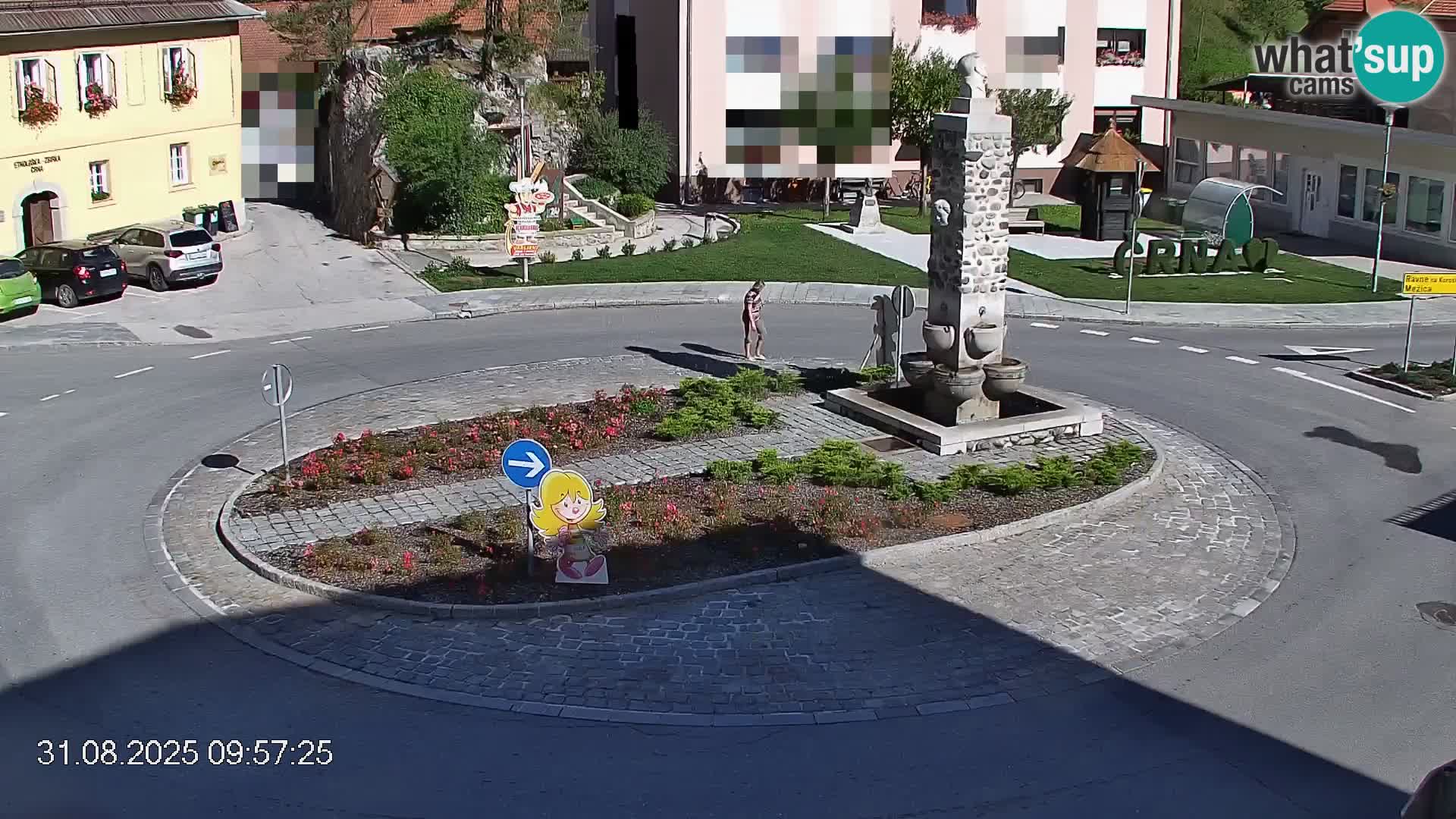 Črna na Koroškem Stadtzentrum | Koroška | Slowenien