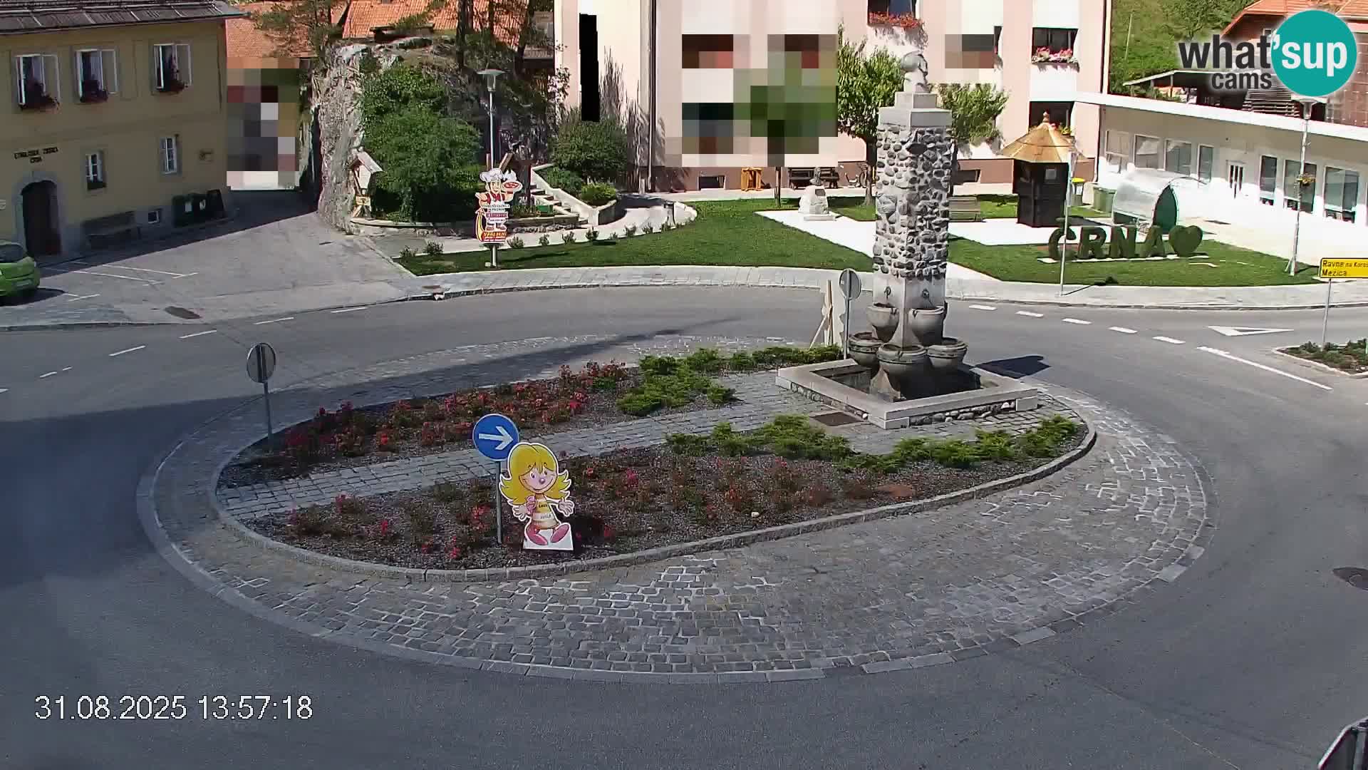 Črna na Koroškem Stadtzentrum | Koroška | Slowenien