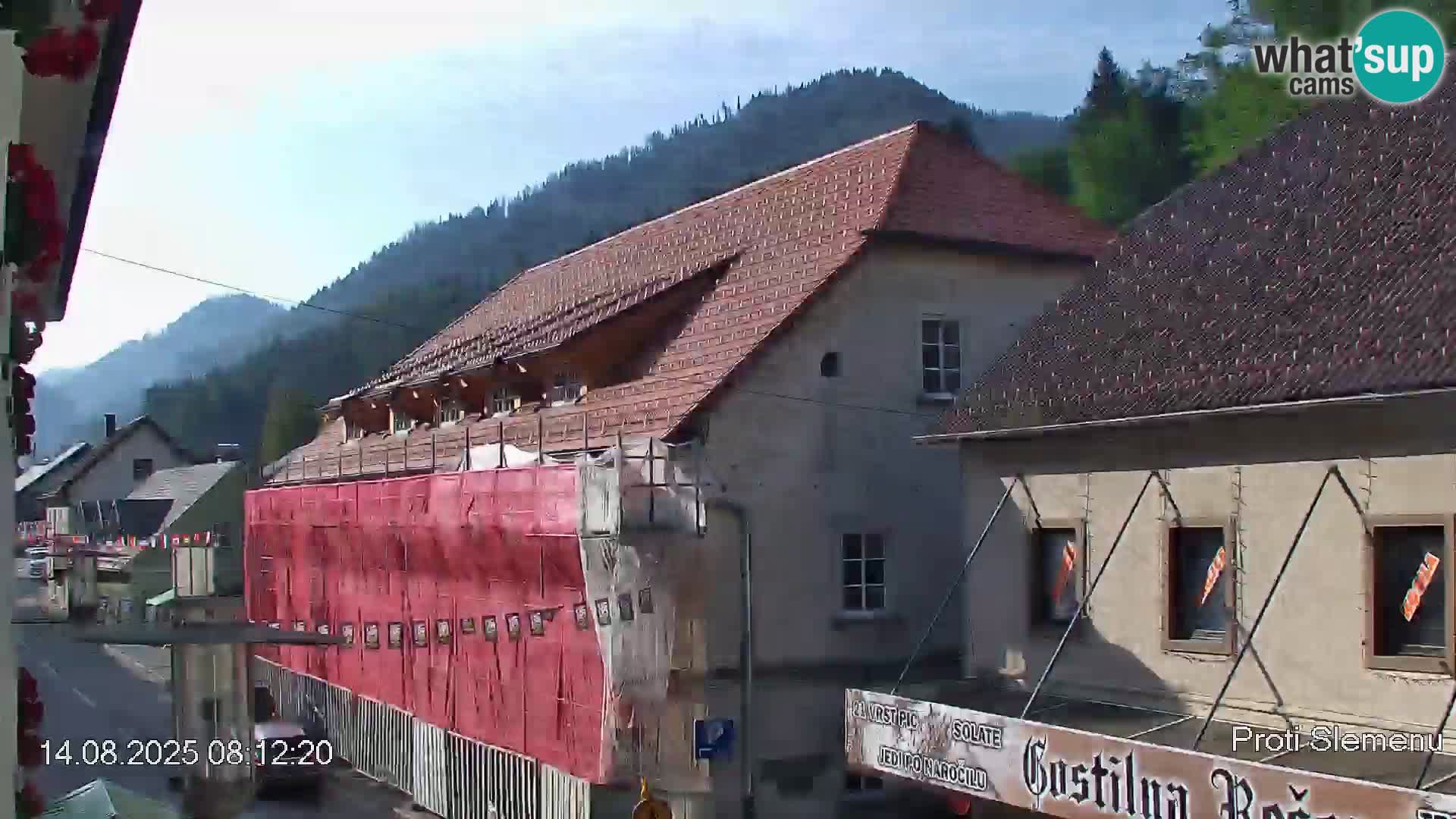 Črna na Koroškem Stadtzentrum | Koroška | Slowenien