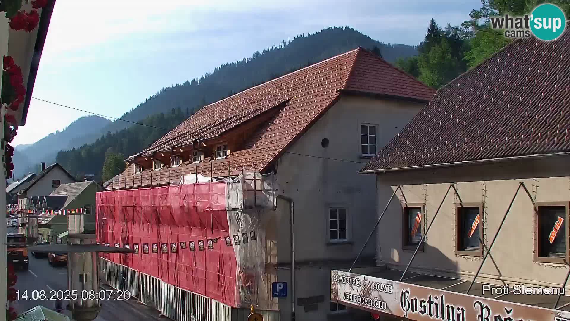 Črna na Koroškem Stadtzentrum | Koroška | Slowenien