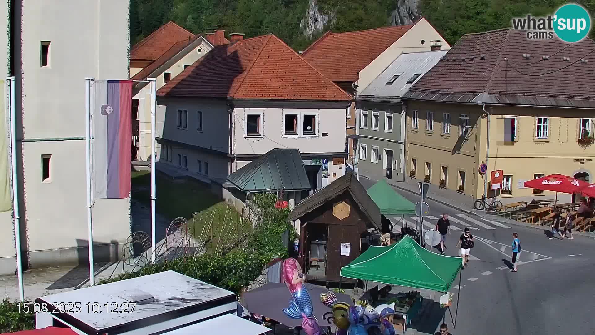 Črna na Koroškem Stadtzentrum | Koroška | Slowenien