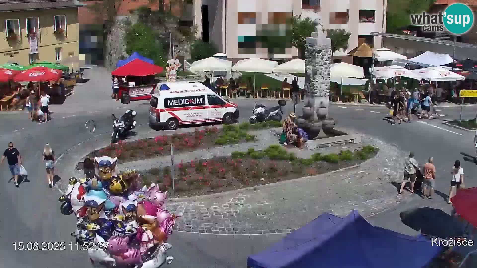 Črna na Koroškem Stadtzentrum | Koroška | Slowenien