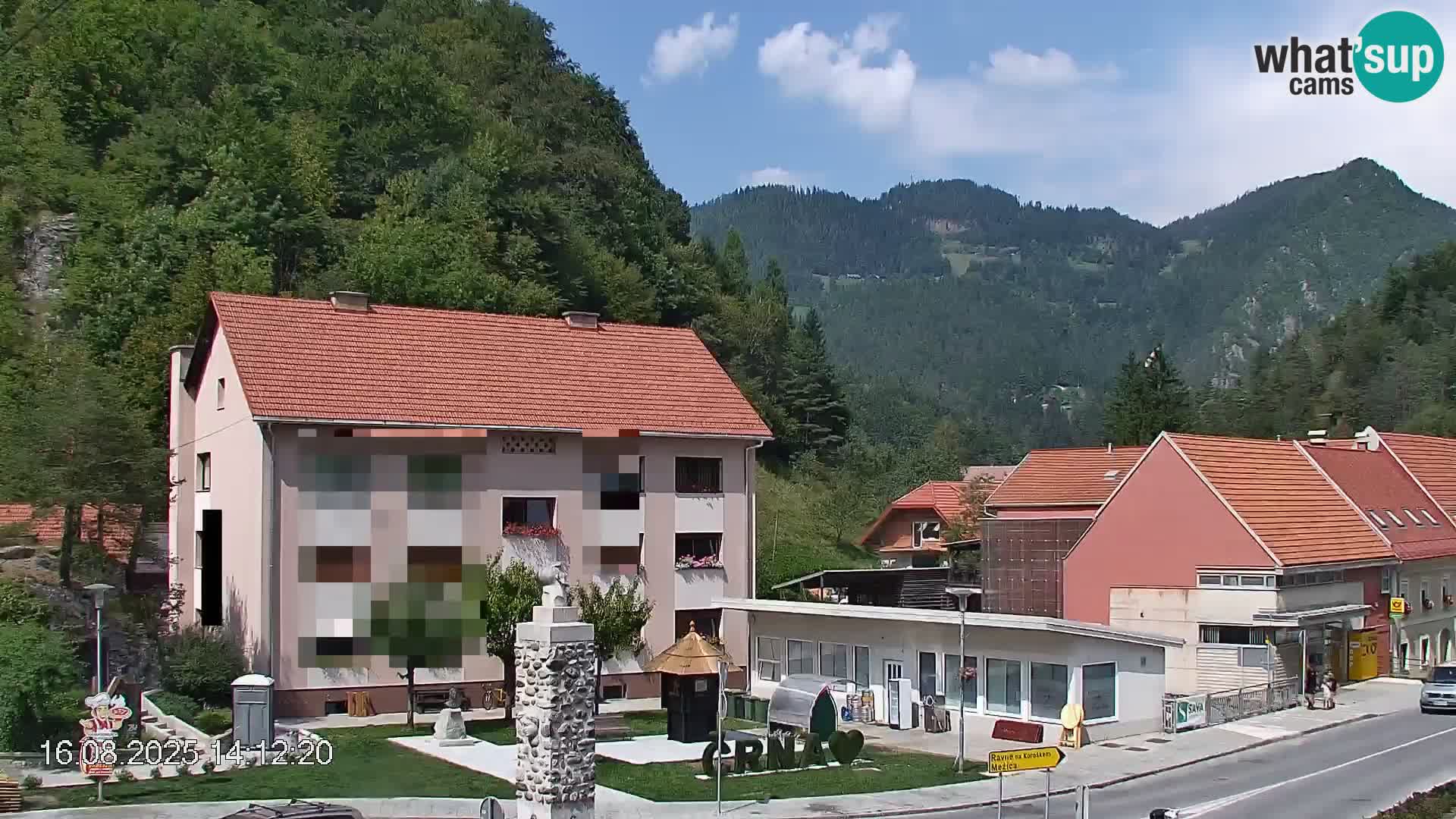 Črna na Koroškem Stadtzentrum | Koroška | Slowenien
