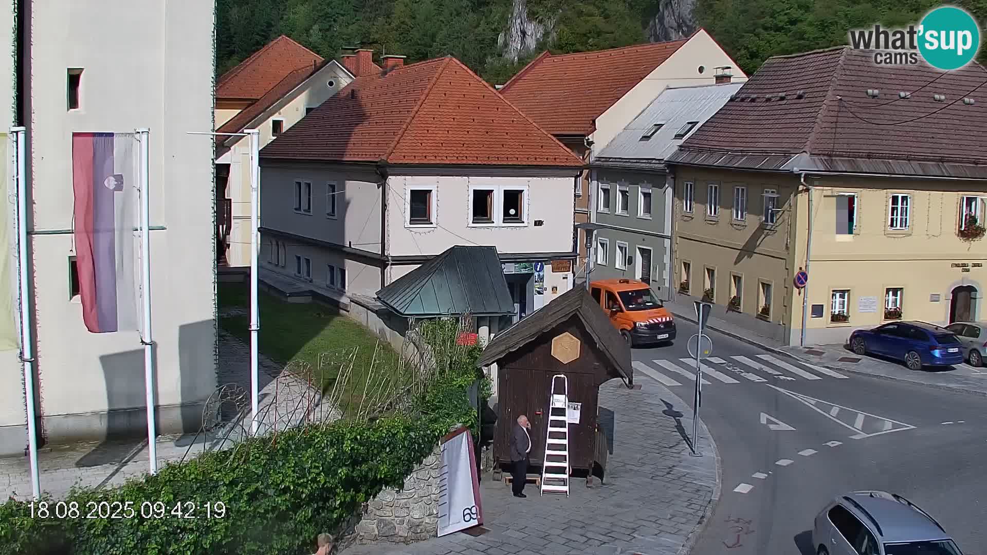 Črna na Koroškem Stadtzentrum | Koroška | Slowenien