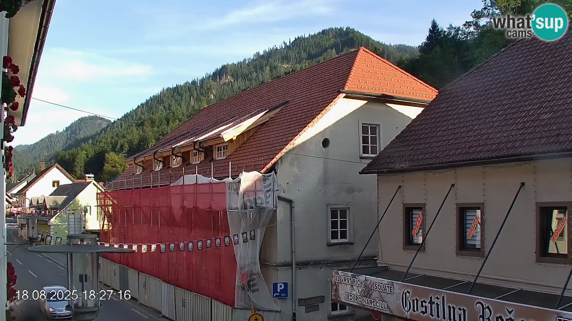 Črna na Koroškem Stadtzentrum | Koroška | Slowenien
