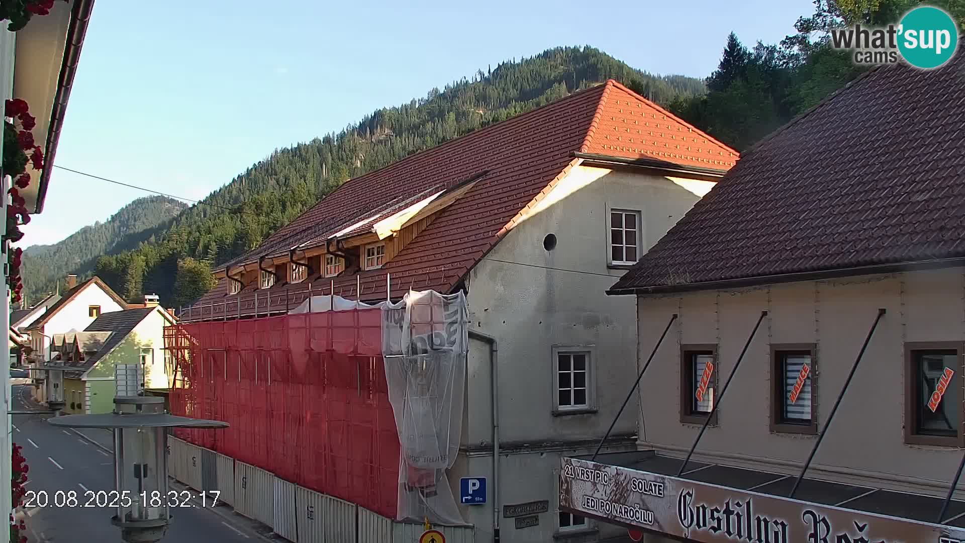 Črna na Koroškem Stadtzentrum | Koroška | Slowenien