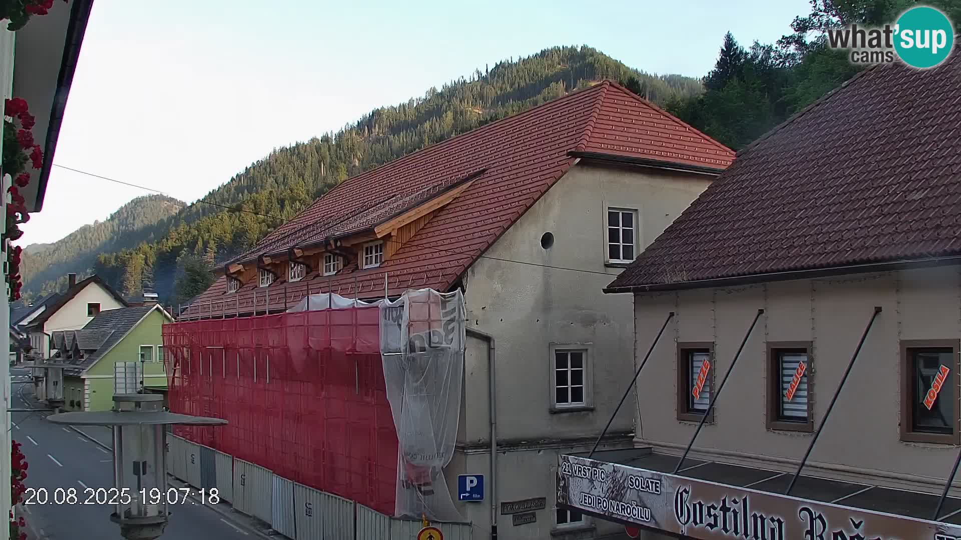 Črna na Koroškem Stadtzentrum | Koroška | Slowenien