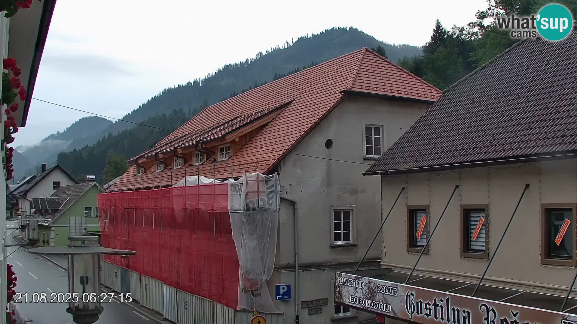 Črna na Koroškem Stadtzentrum | Koroška | Slowenien