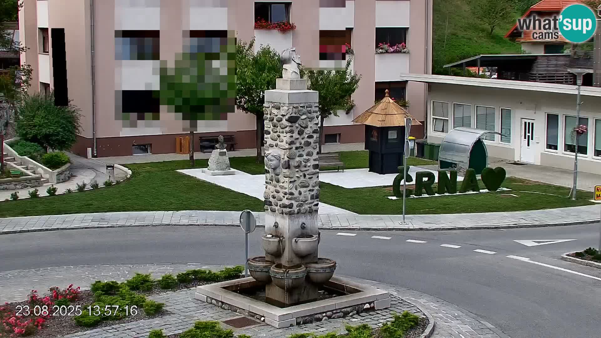 Črna na Koroškem Stadtzentrum | Koroška | Slowenien