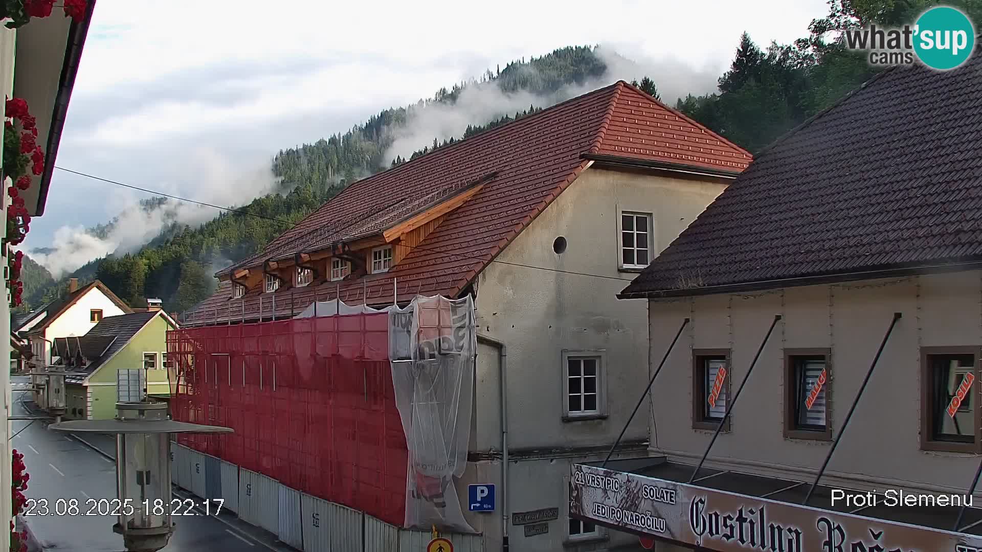 Črna na Koroškem Stadtzentrum | Koroška | Slowenien