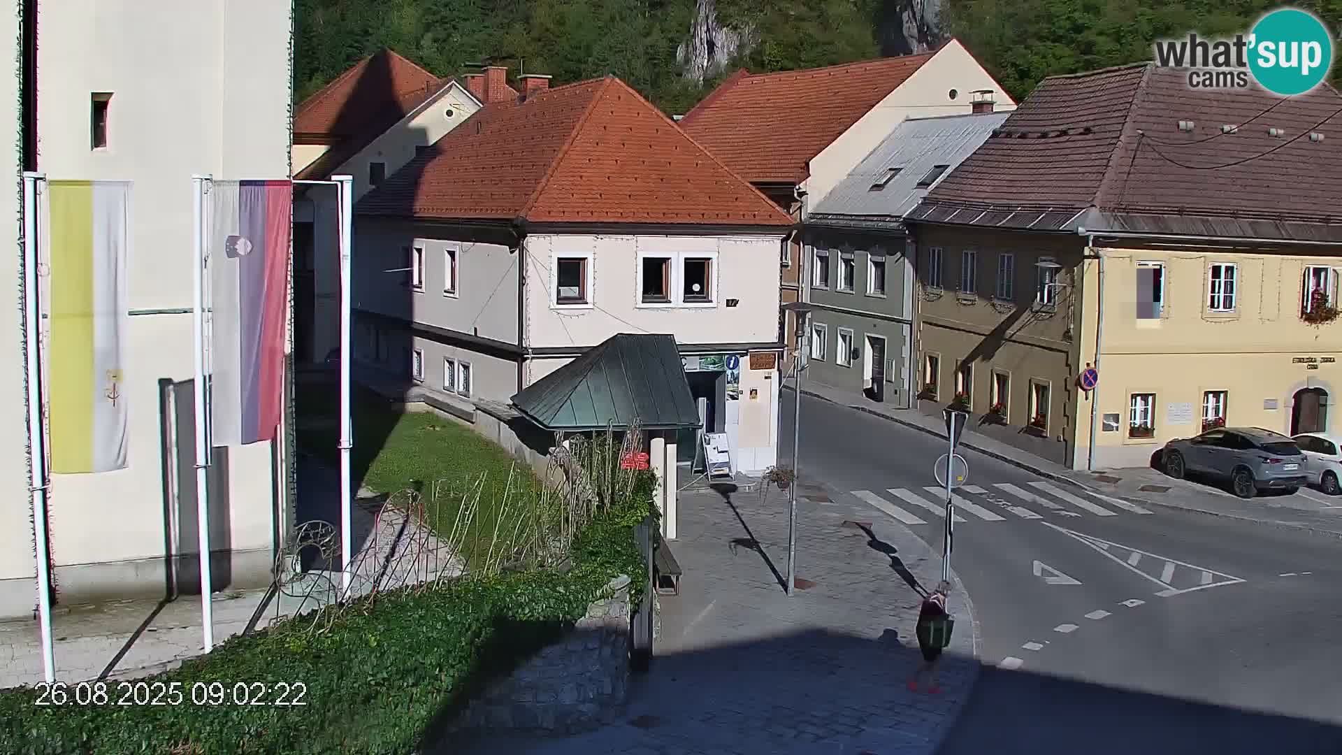 Črna na Koroškem Stadtzentrum | Koroška | Slowenien