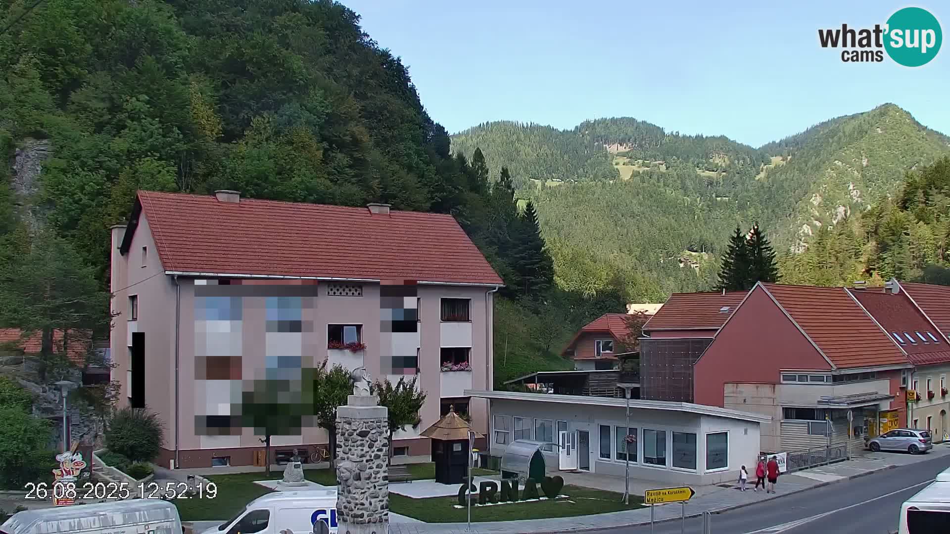 Črna na Koroškem Stadtzentrum | Koroška | Slowenien