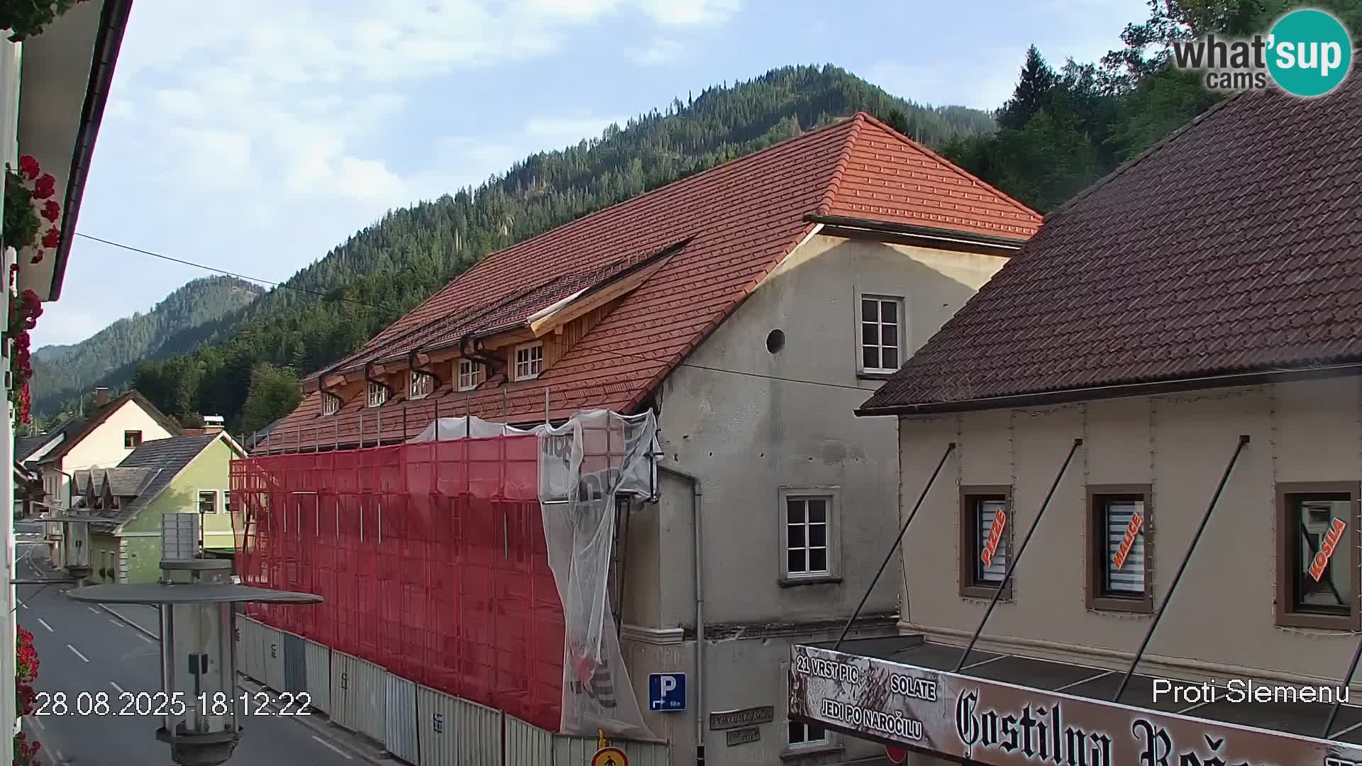 Črna na Koroškem Stadtzentrum | Koroška | Slowenien