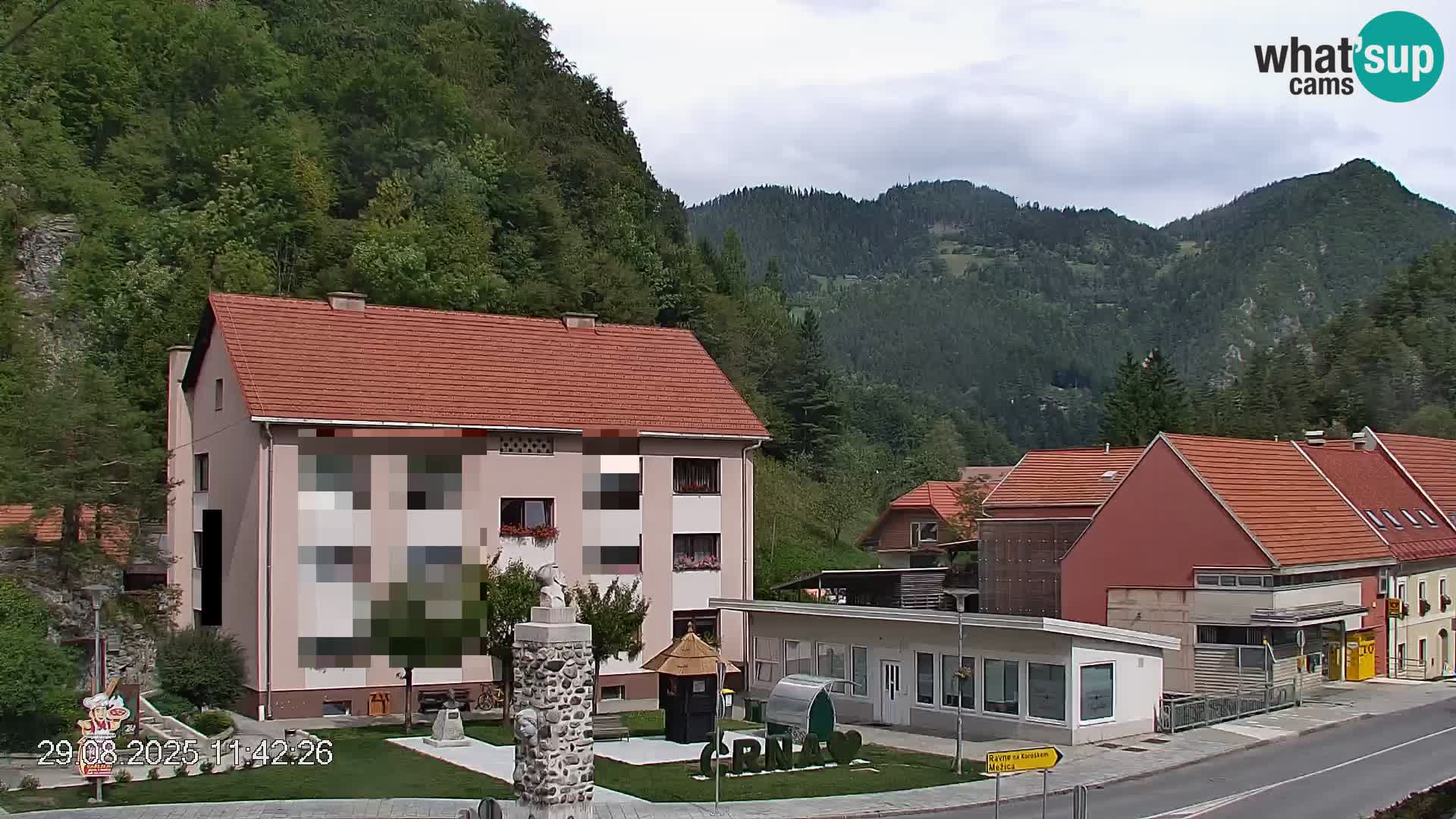 Črna na Koroškem Stadtzentrum | Koroška | Slowenien