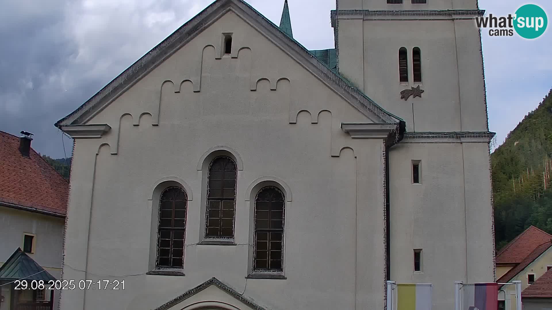 Črna na Koroškem Stadtzentrum | Koroška | Slowenien