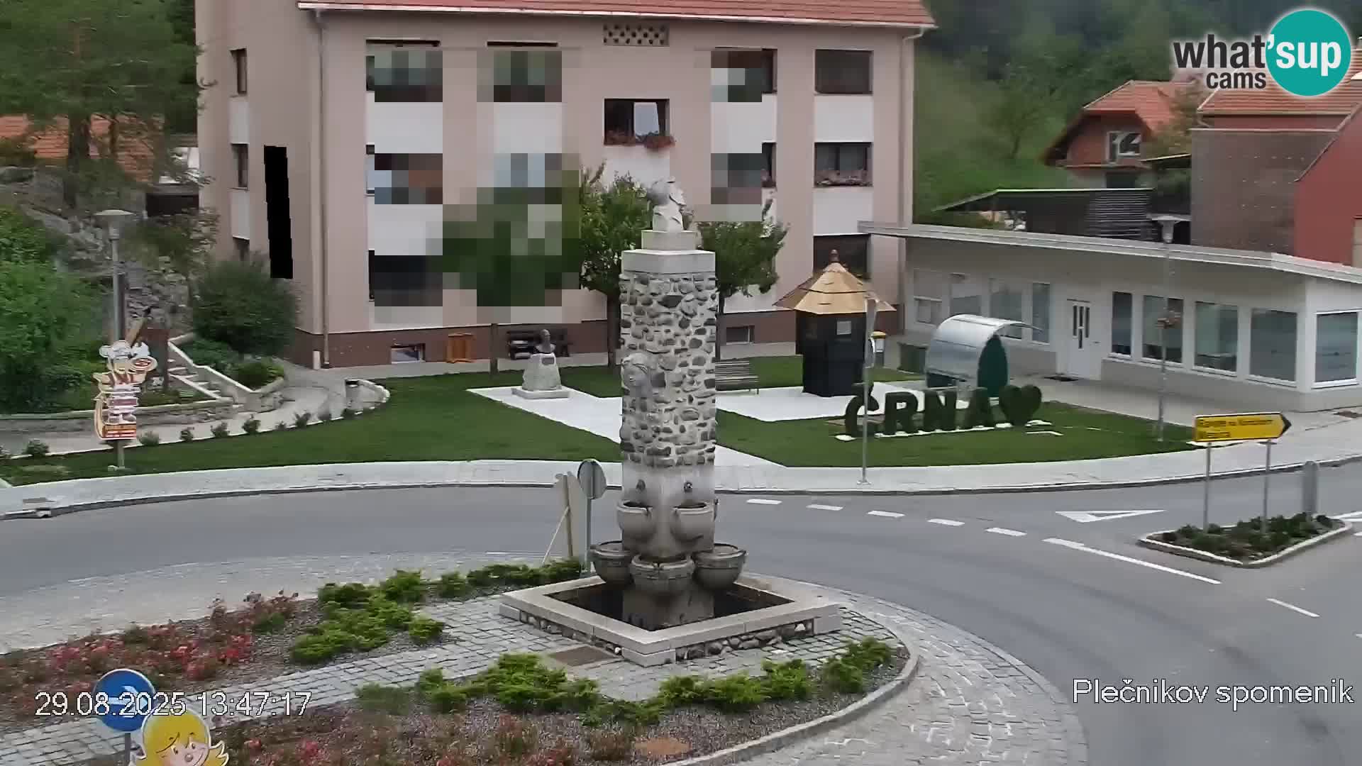 Črna na Koroškem Stadtzentrum | Koroška | Slowenien