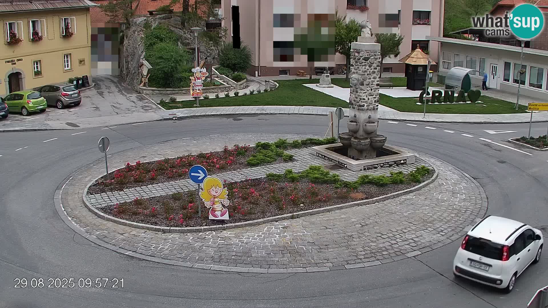 Črna na Koroškem Stadtzentrum | Koroška | Slowenien