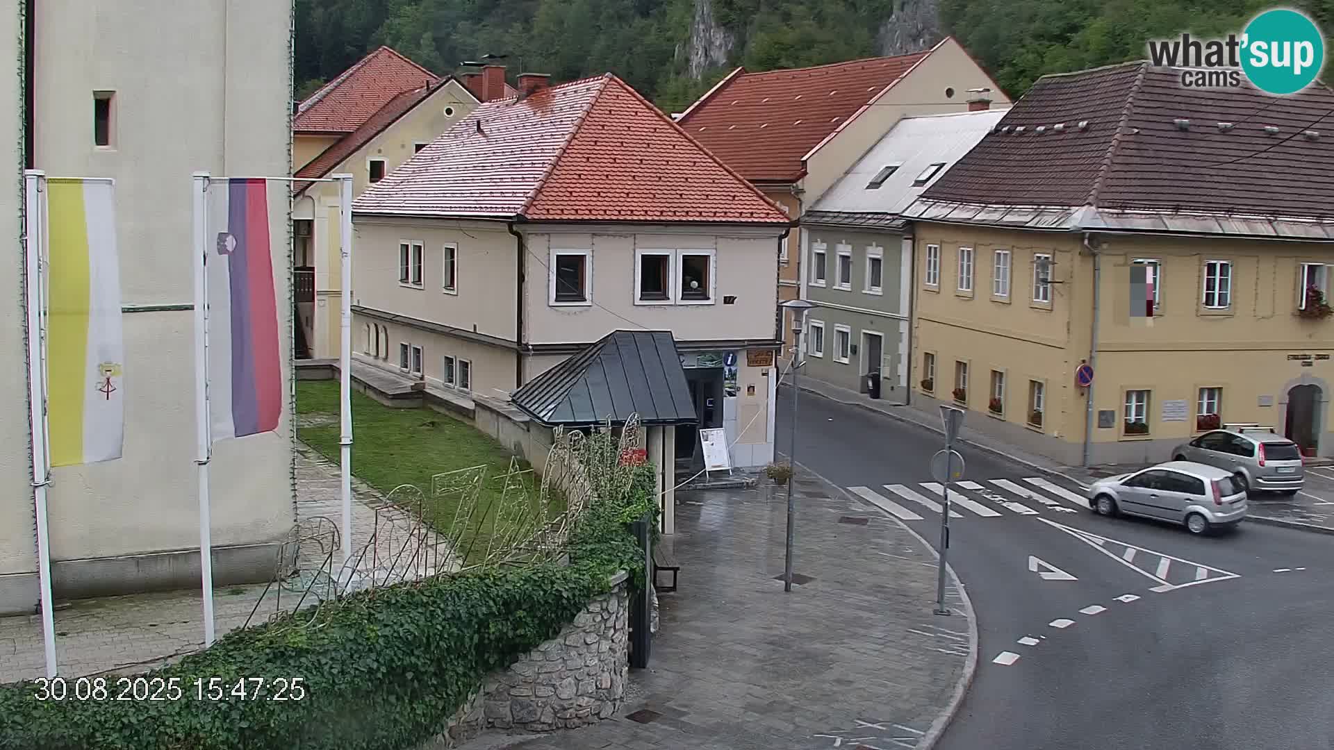 Črna na Koroškem Stadtzentrum | Koroška | Slowenien