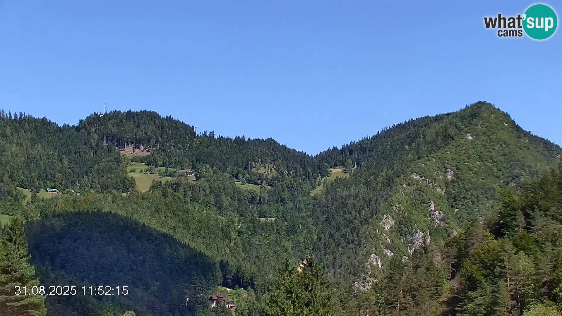Črna na Koroškem Stadtzentrum | Koroška | Slowenien
