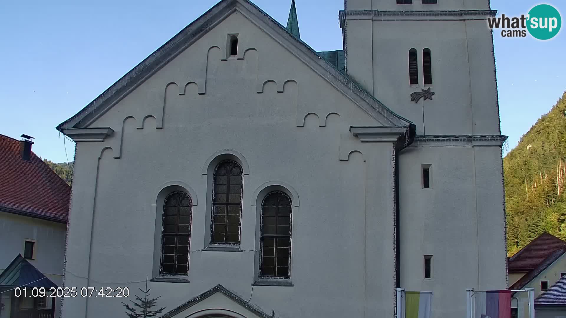 Črna na Koroškem Stadtzentrum | Koroška | Slowenien