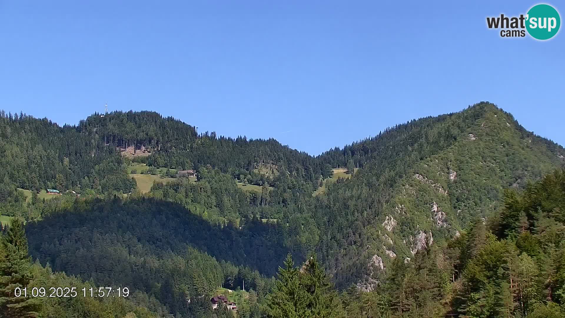 Črna na Koroškem Stadtzentrum | Koroška | Slowenien