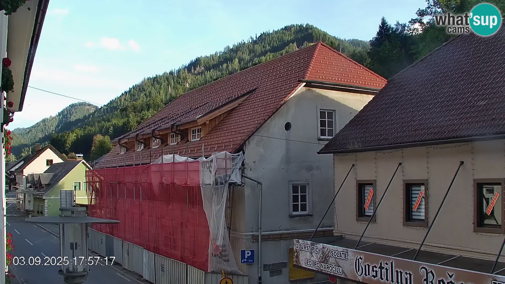 Črna na Koroškem Stadtzentrum | Koroška | Slowenien