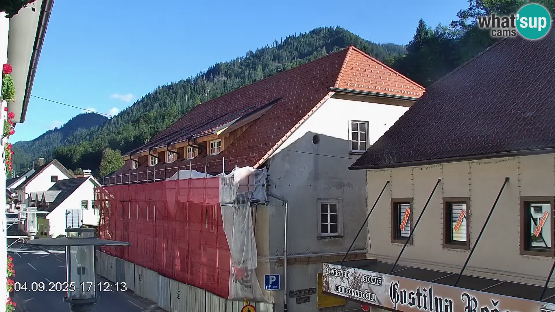 Črna na Koroškem Stadtzentrum | Koroška | Slowenien