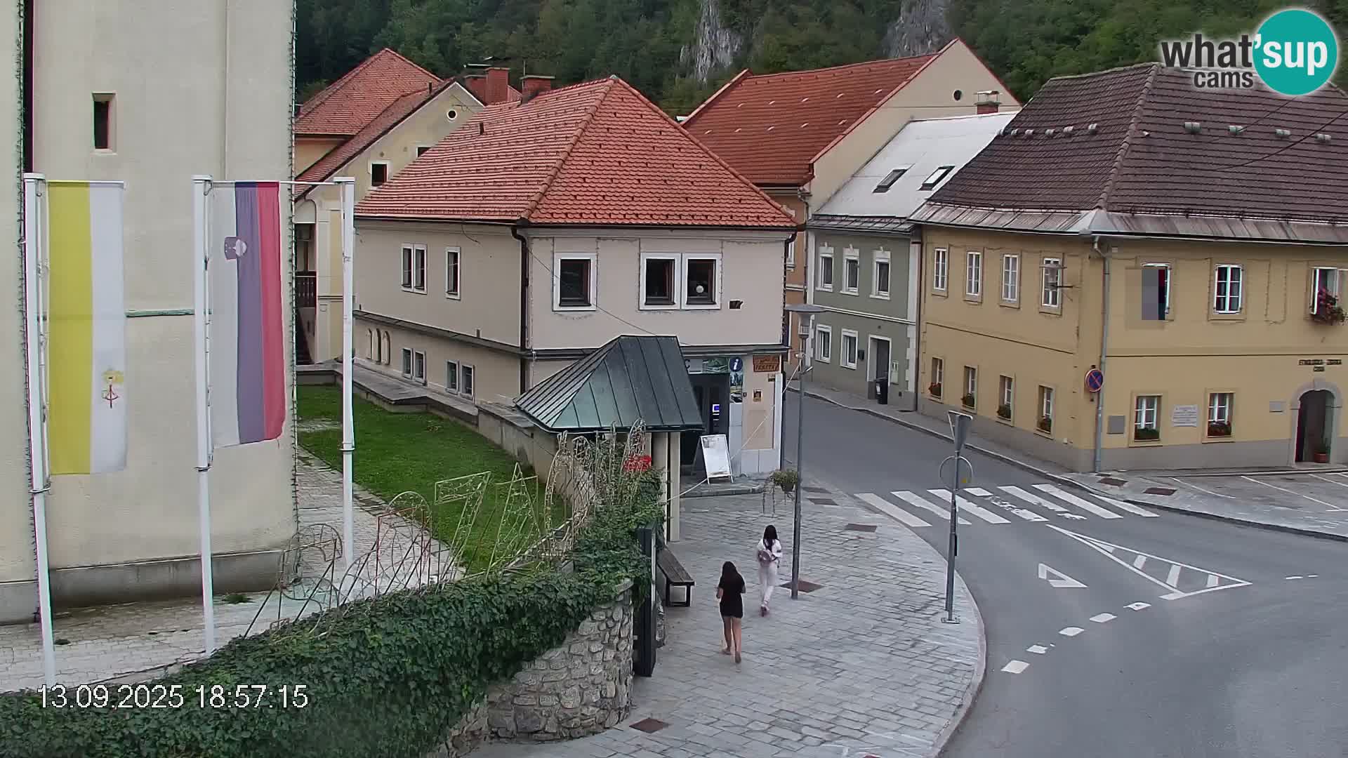Črna na Koroškem Stadtzentrum | Koroška | Slowenien