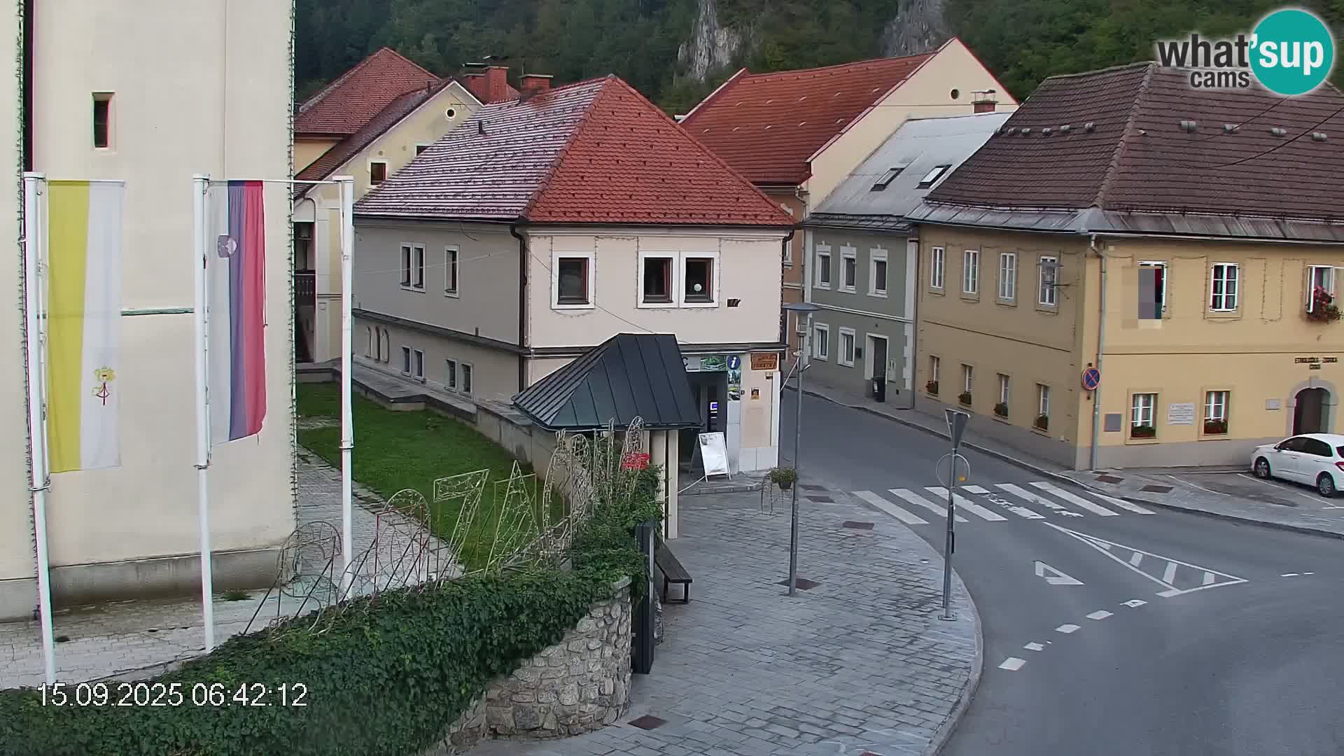 Črna na Koroškem Stadtzentrum | Koroška | Slowenien