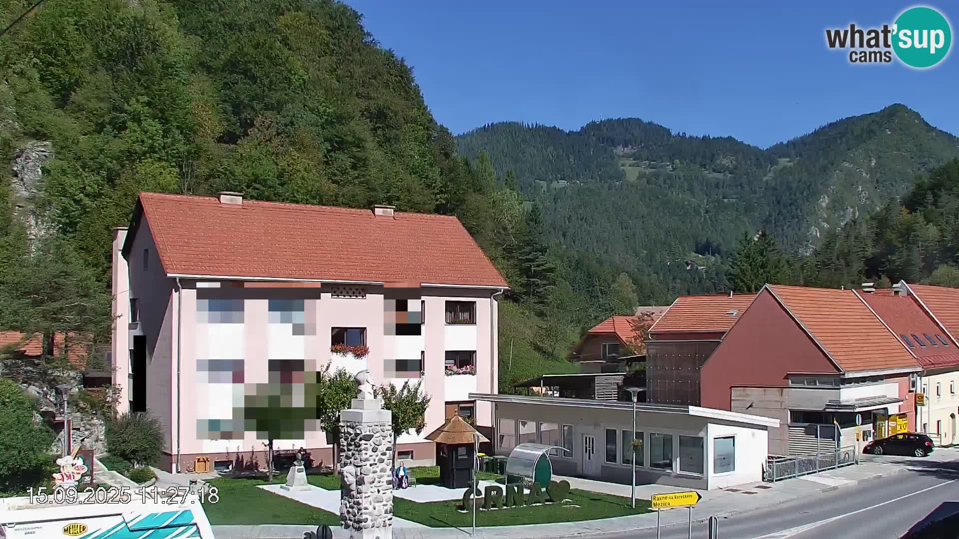 Črna na Koroškem Stadtzentrum | Koroška | Slowenien