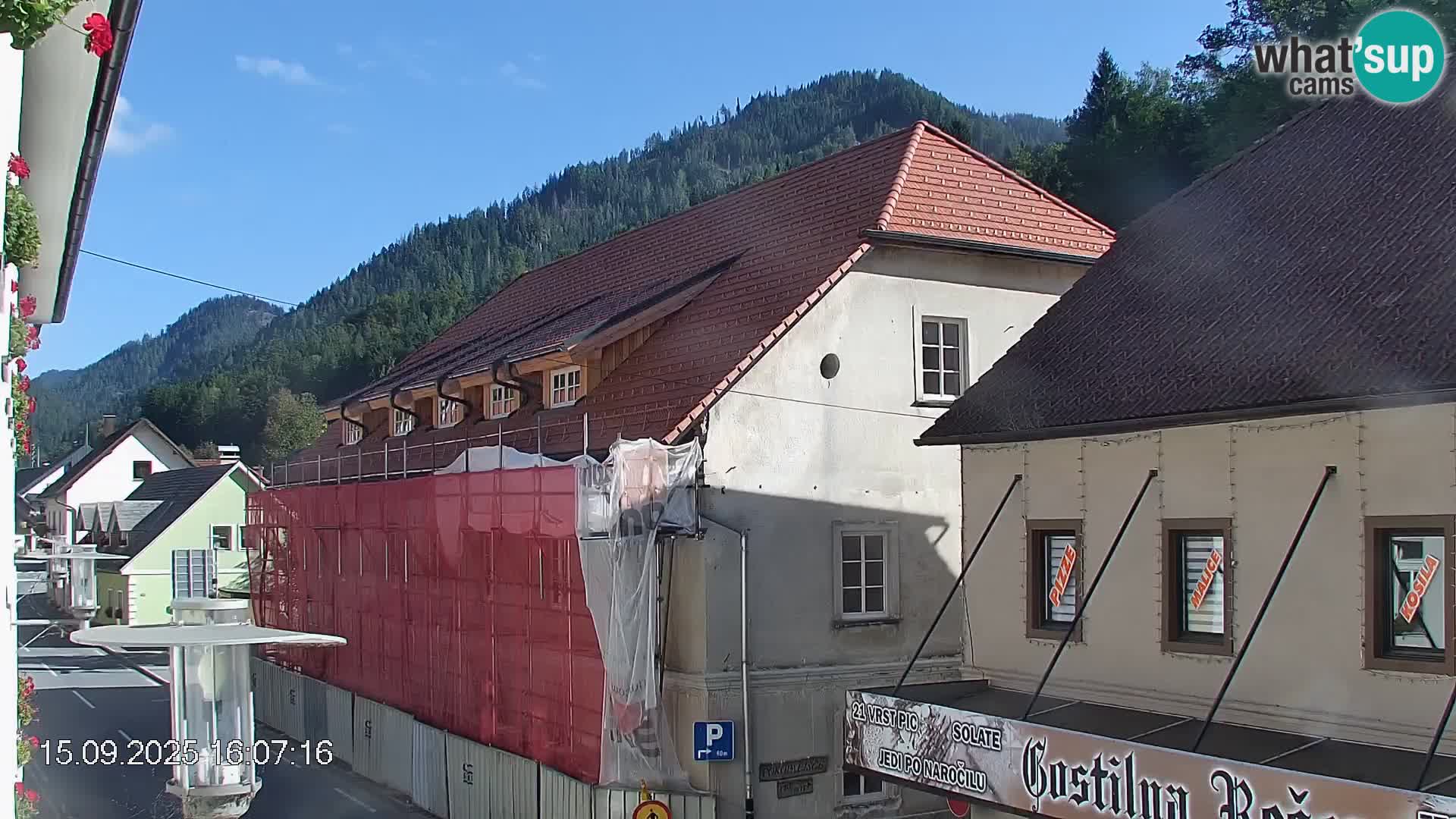Črna na Koroškem Stadtzentrum | Koroška | Slowenien