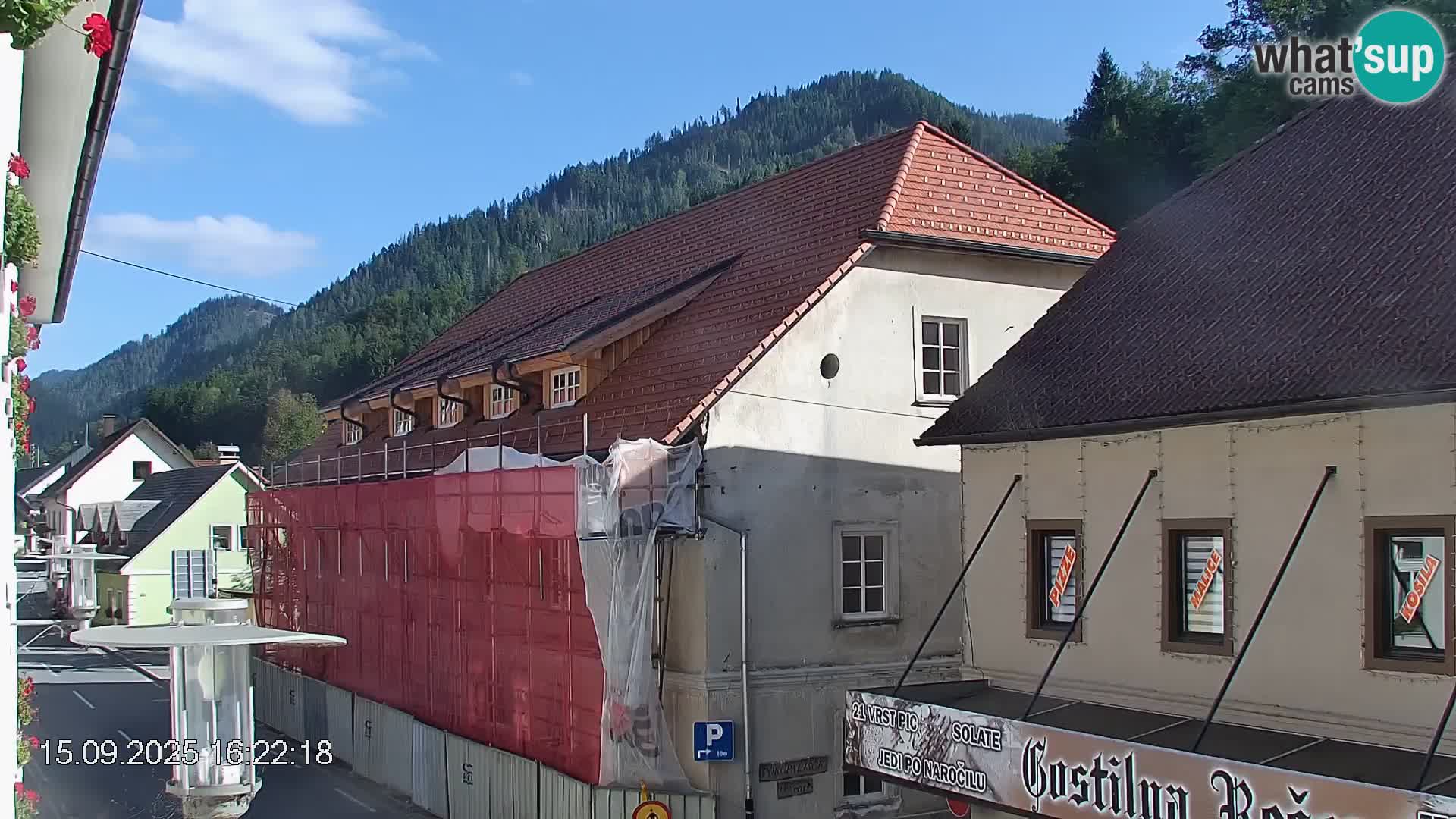 Črna na Koroškem Stadtzentrum | Koroška | Slowenien