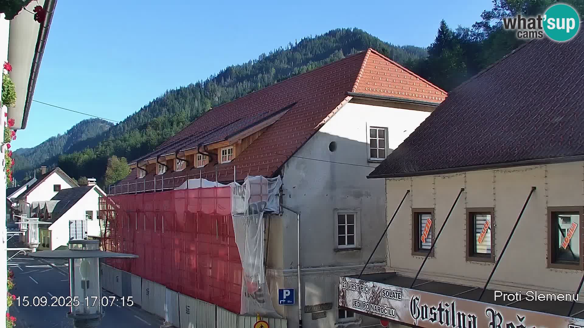 Črna na Koroškem Stadtzentrum | Koroška | Slowenien