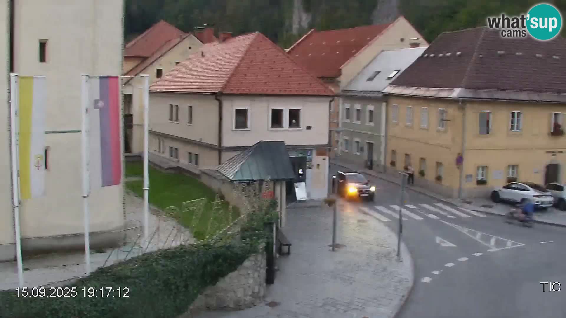 Črna na Koroškem Stadtzentrum | Koroška | Slowenien