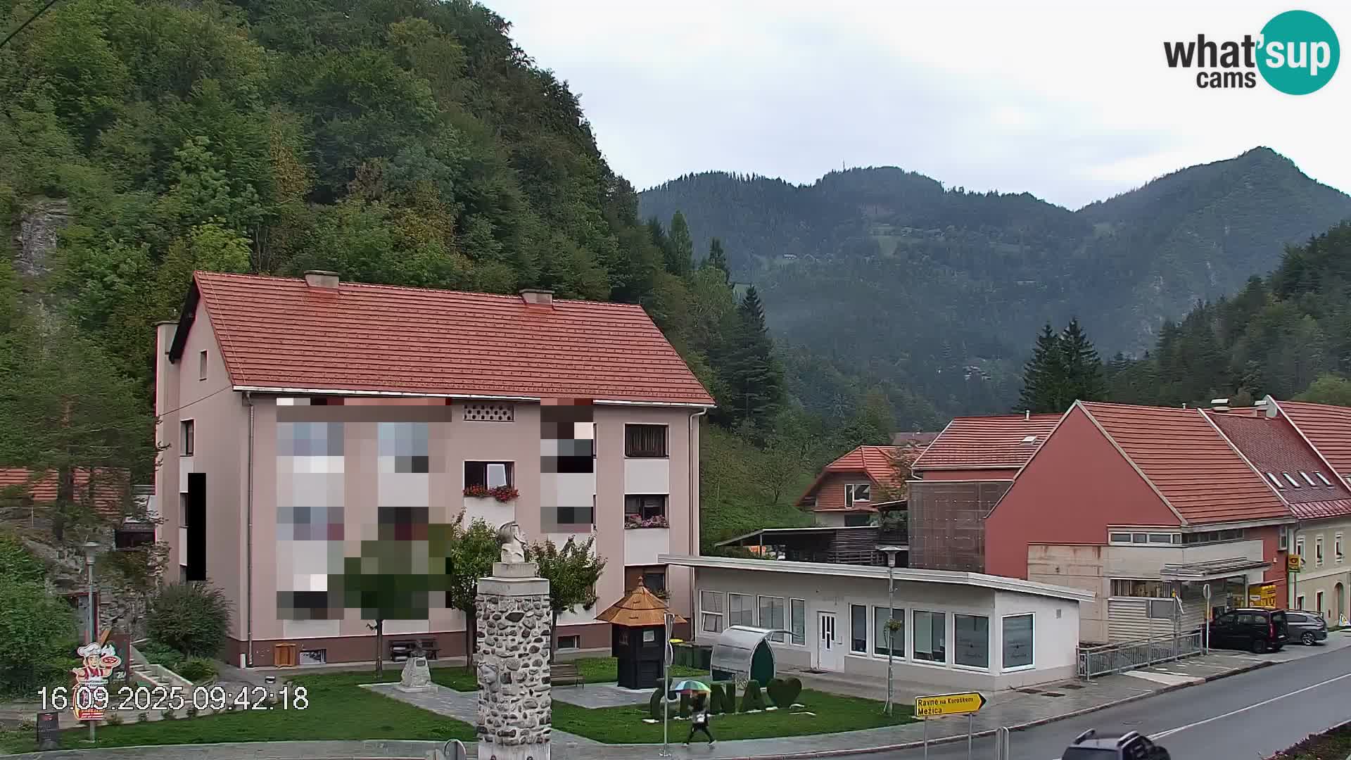 Črna na Koroškem Stadtzentrum | Koroška | Slowenien