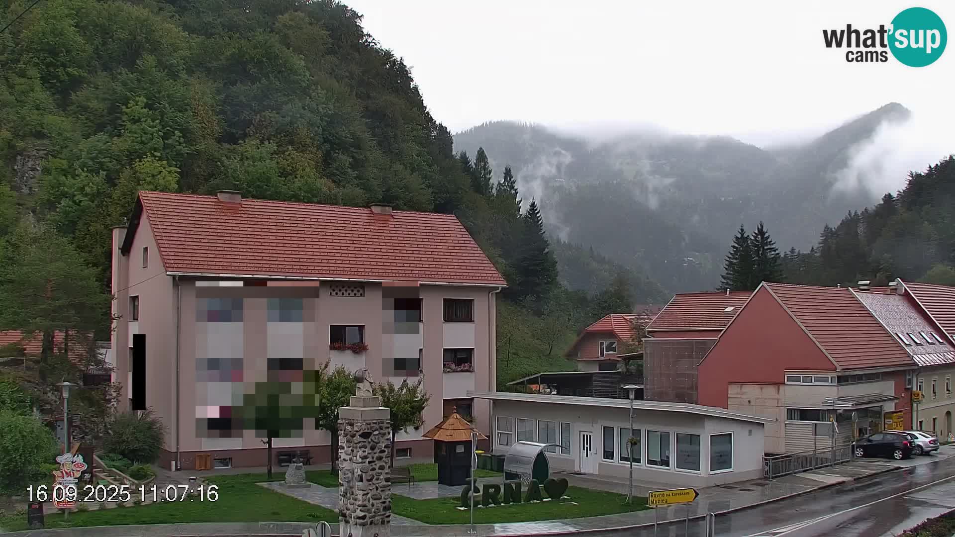Črna na Koroškem Stadtzentrum | Koroška | Slowenien