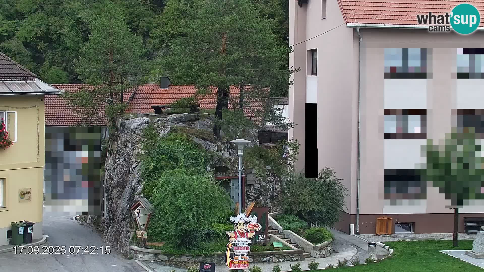 Črna na Koroškem Stadtzentrum | Koroška | Slowenien