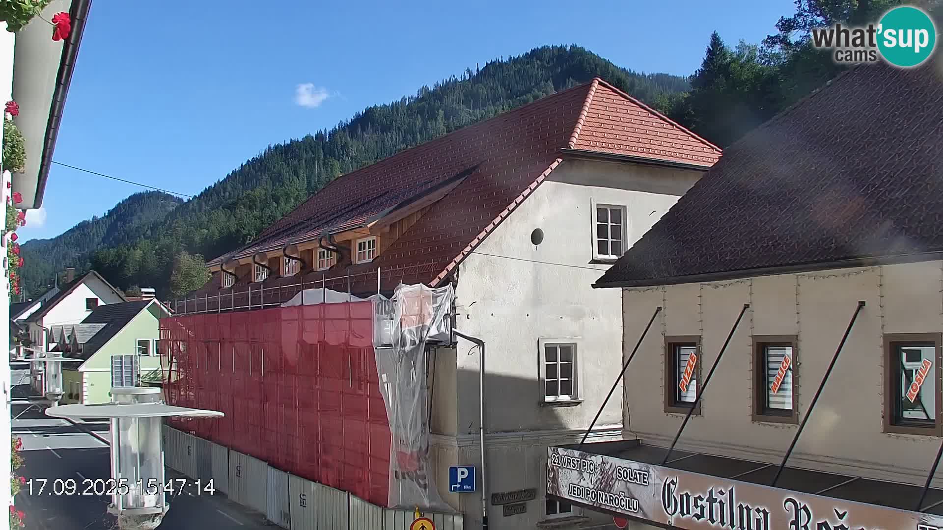 Črna na Koroškem Stadtzentrum | Koroška | Slowenien