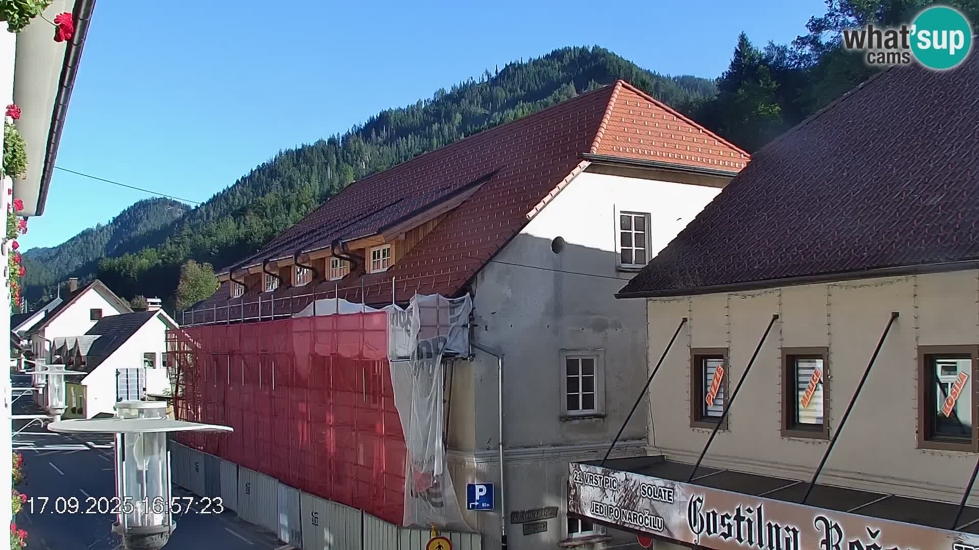 Črna na Koroškem Stadtzentrum | Koroška | Slowenien