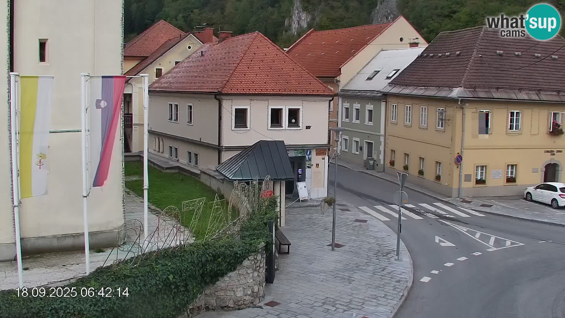 Črna na Koroškem Stadtzentrum | Koroška | Slowenien