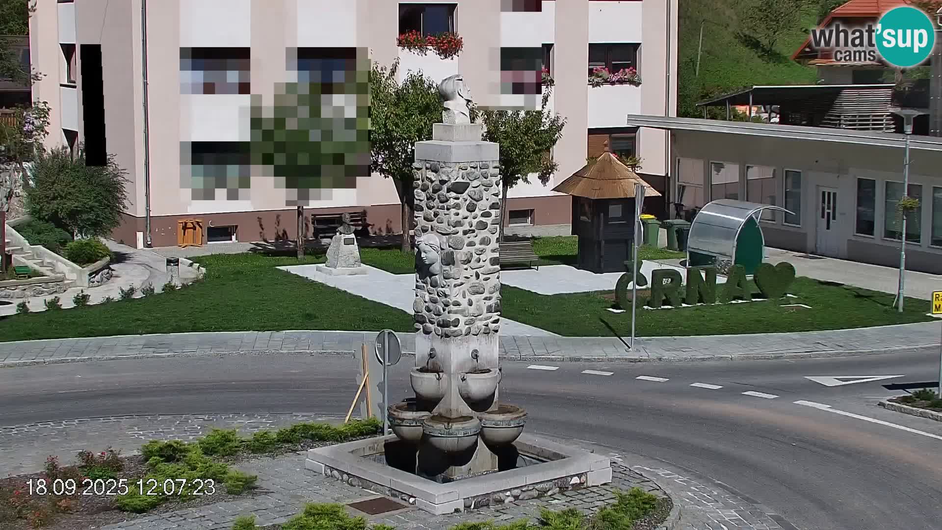 Črna na Koroškem Stadtzentrum | Koroška | Slowenien