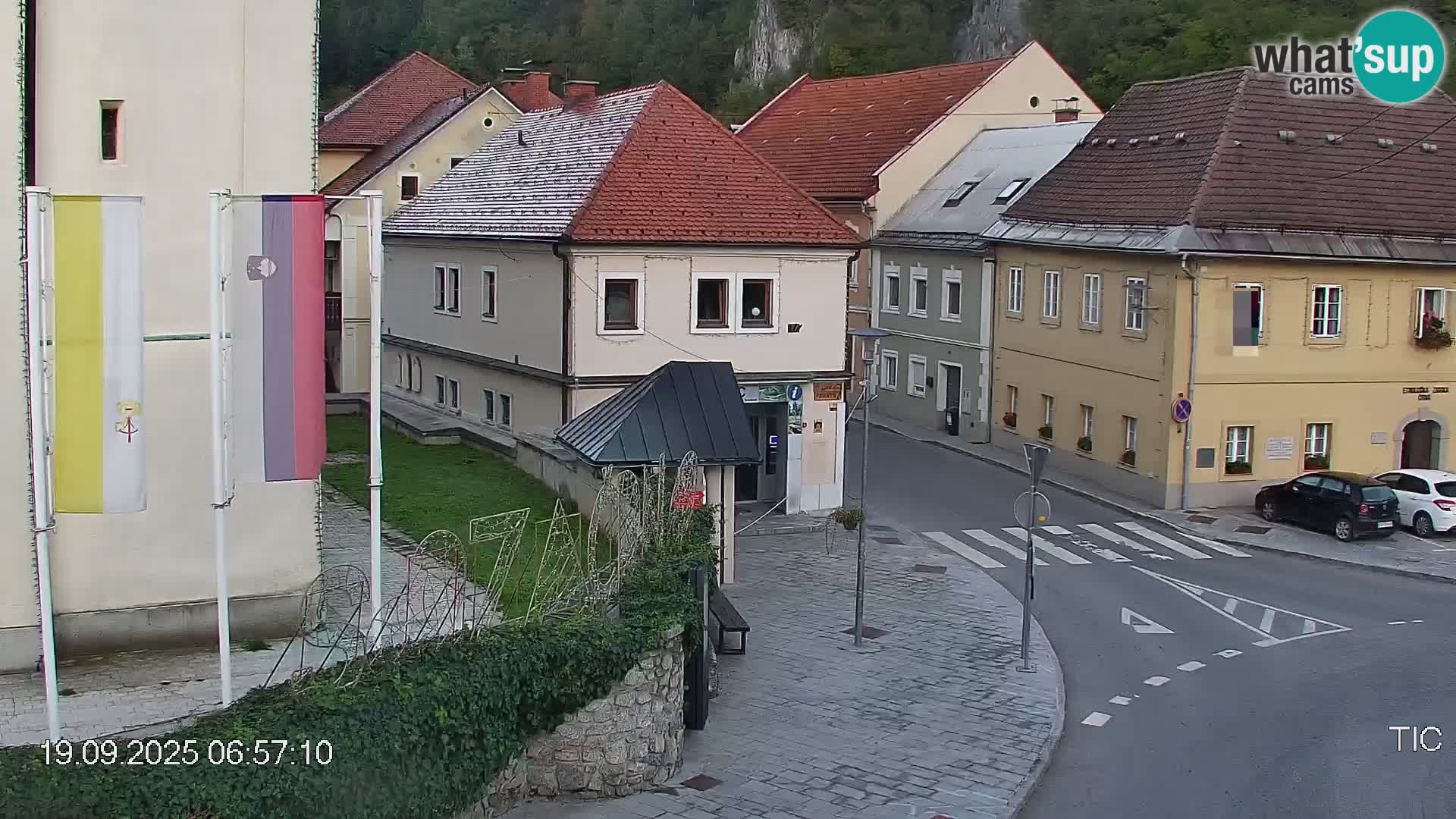 Črna na Koroškem Stadtzentrum | Koroška | Slowenien