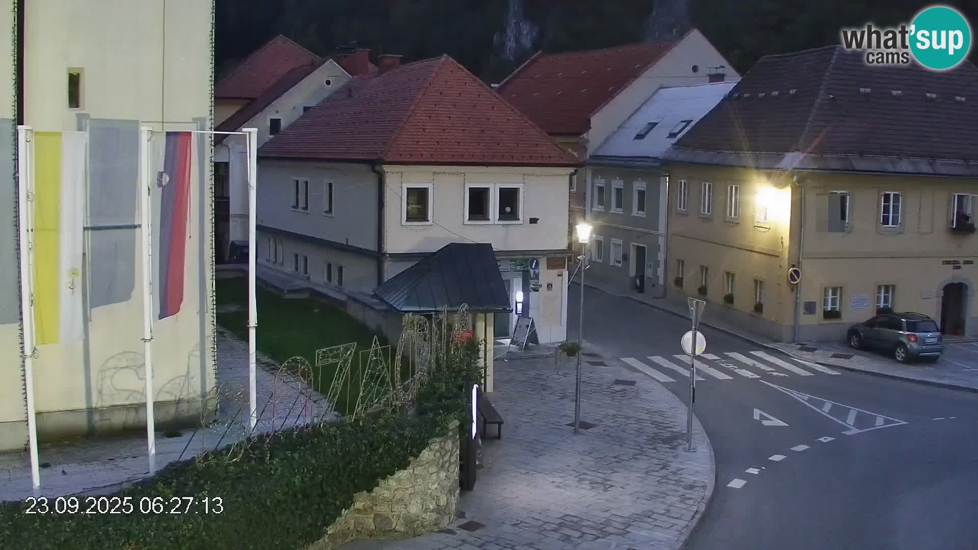 Črna na Koroškem Stadtzentrum | Koroška | Slowenien