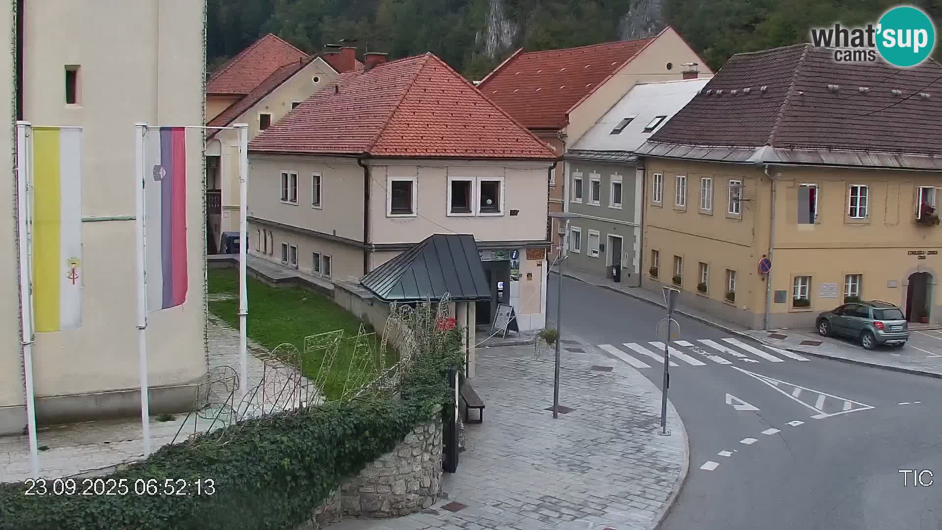 Črna na Koroškem Stadtzentrum | Koroška | Slowenien